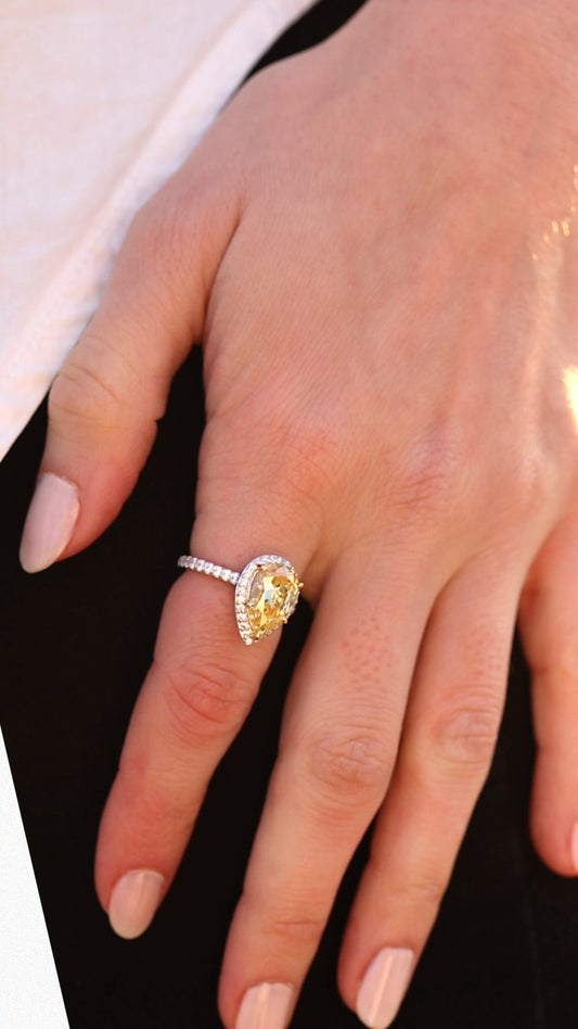 LUELLA CANARY RING